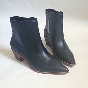 NWB Sole Society Lolanna Black Ankle Boots, Women's size 8.5M